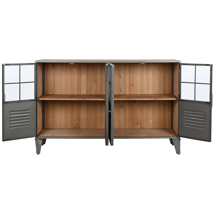 Marlow Home Co. Alimatou 120cm Wide Iron Buffet Table Wayfair.co.uk